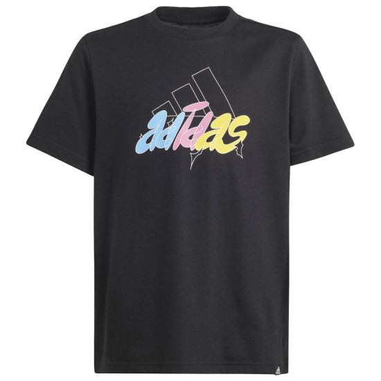 Adidas Παιδική κοντομάνικη μπλούζα GFX Illustrated Tee
